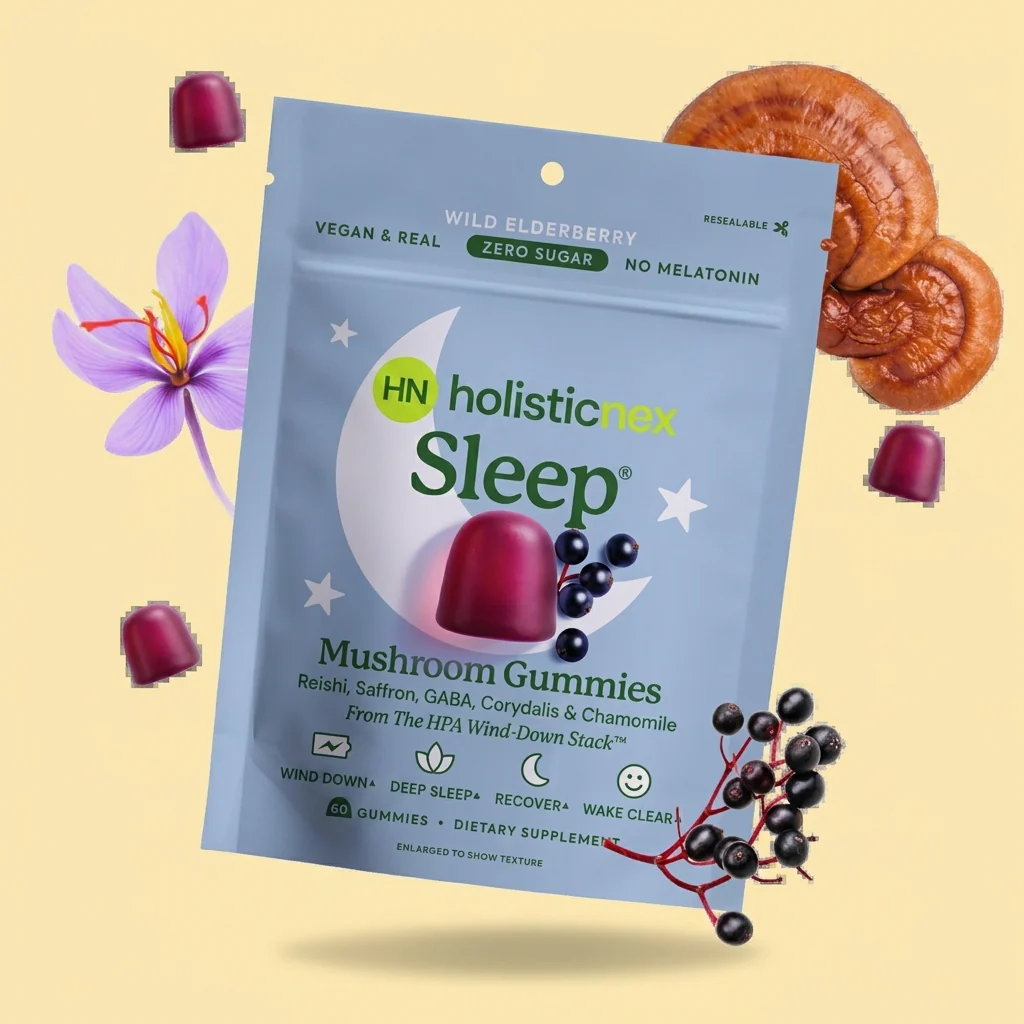 HolisticNex Sleep Mushroom Gummies